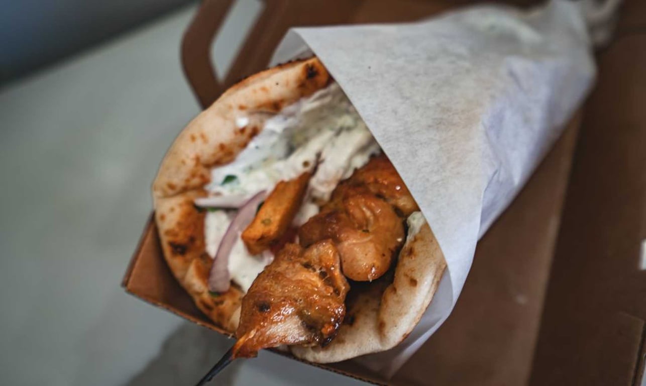 Chicken Souvlaki Pita
