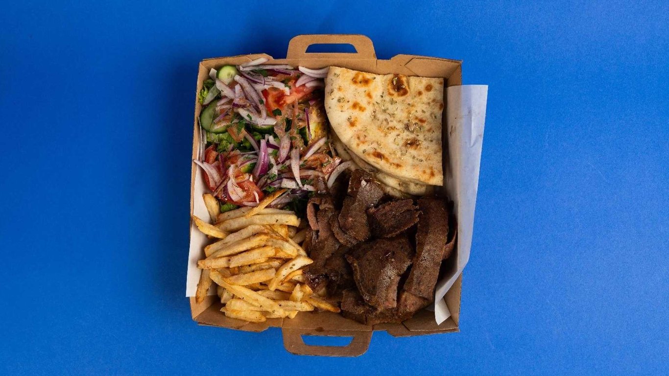 Lamb & Beef Gyro Platter