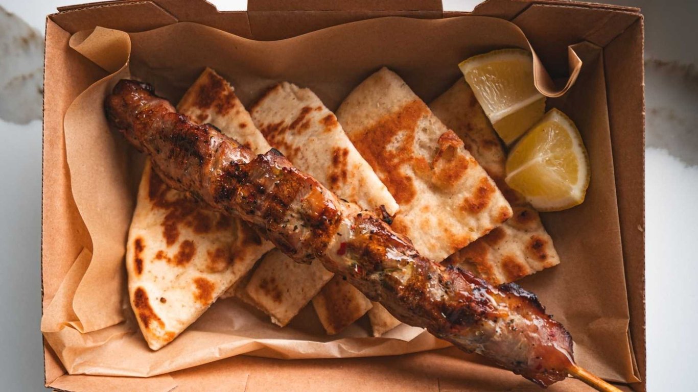 Pork Souvlaki Stick
